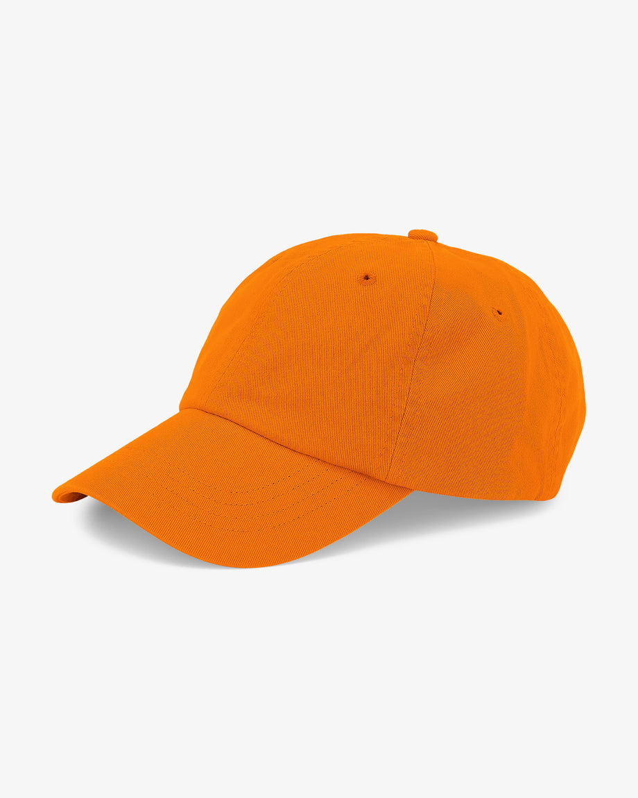 ORGANIC COTTON CAP - sunny orange