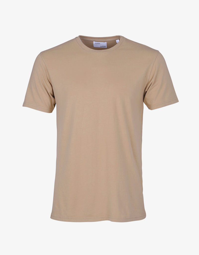 CLASSIC ORGANIC TEE - honey beige