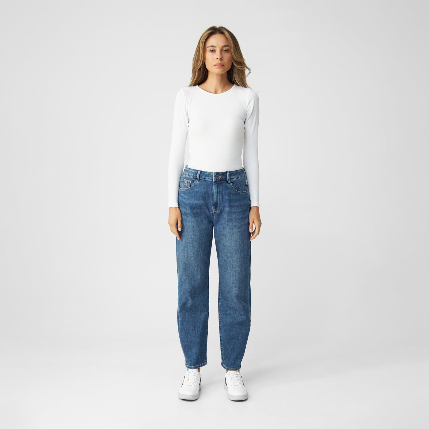 STARDUST O-Shape Soft Denim - Classic - Medium Blue