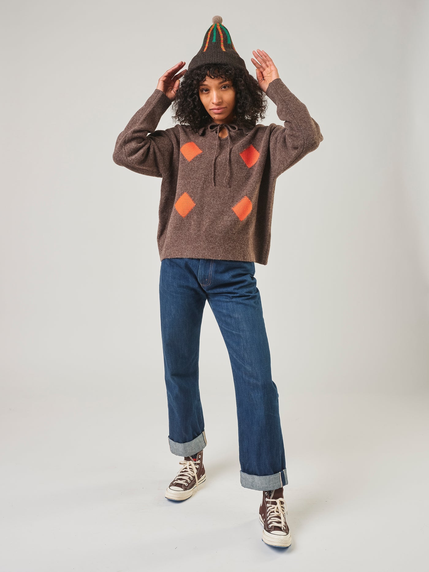 Star Beanie - Walnut