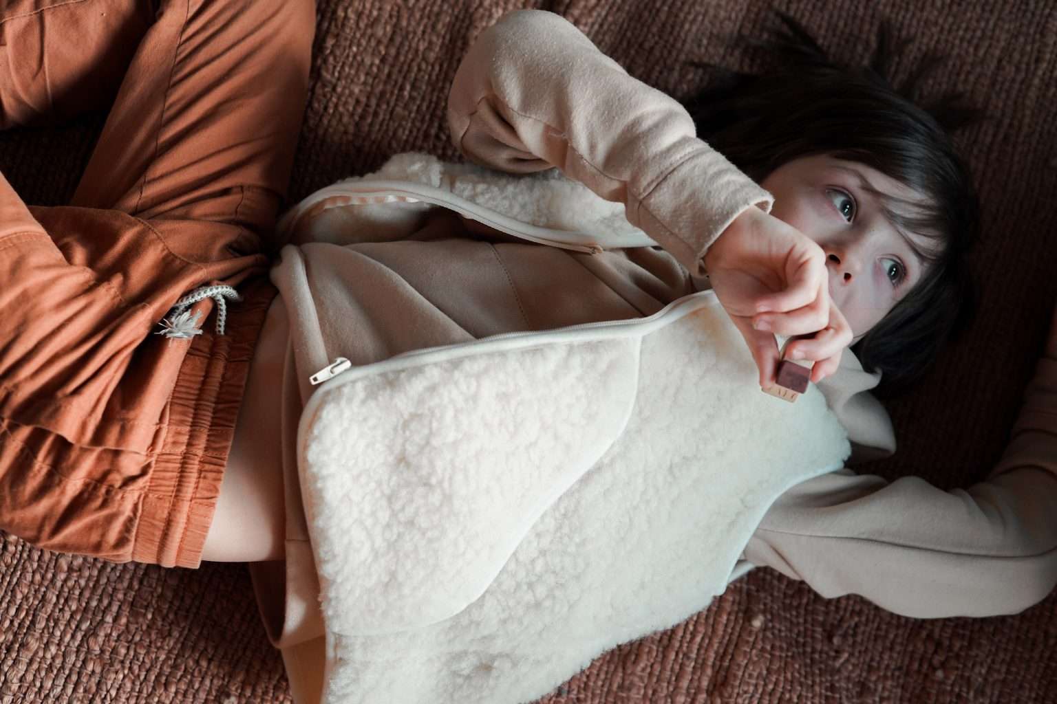 Wollweste - Cienki Flat White