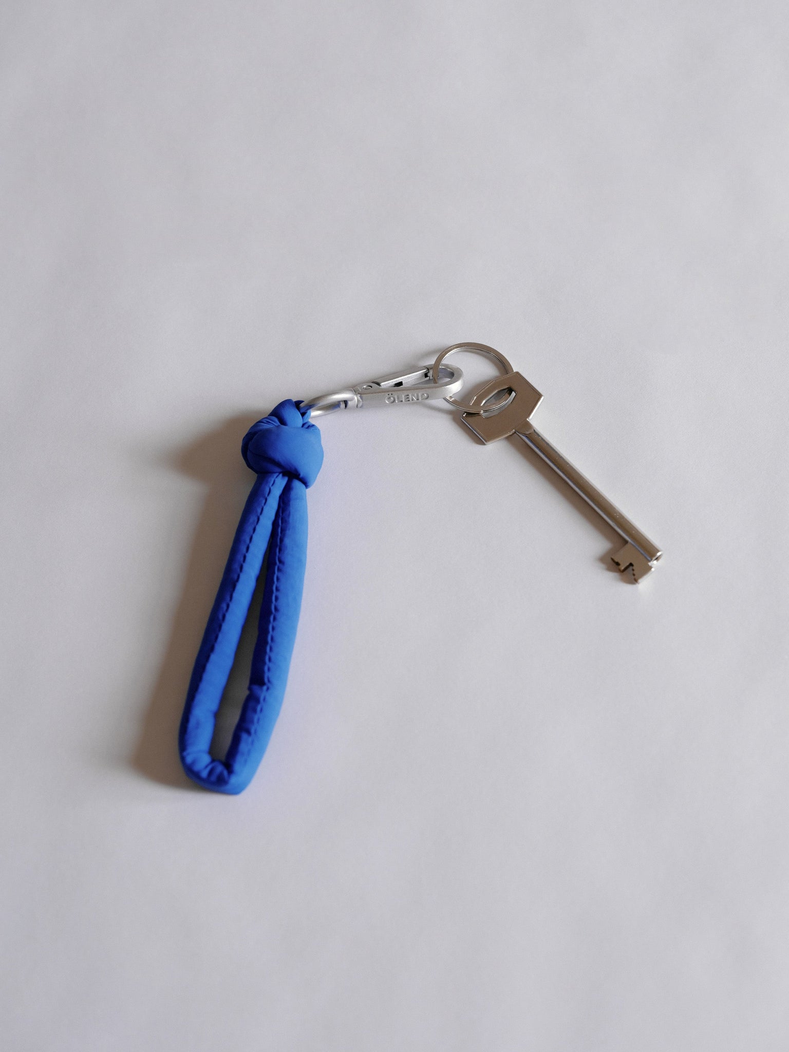 Puffy Key Chain - Cobalt Blue