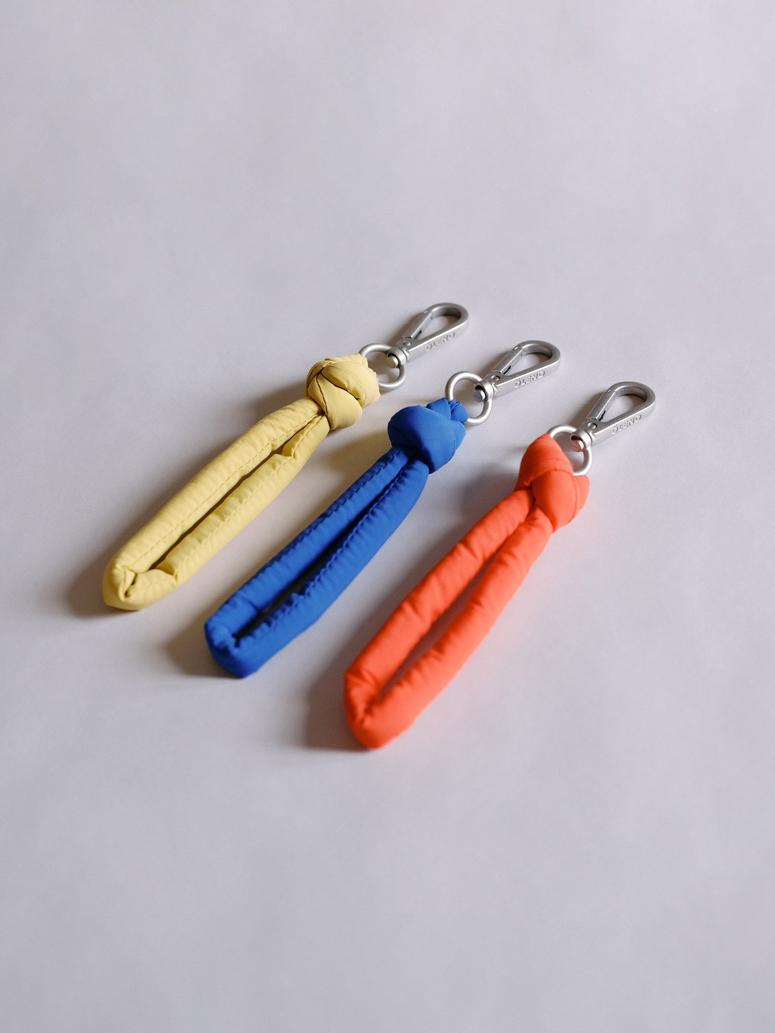 Puffy Key Chain - Coral