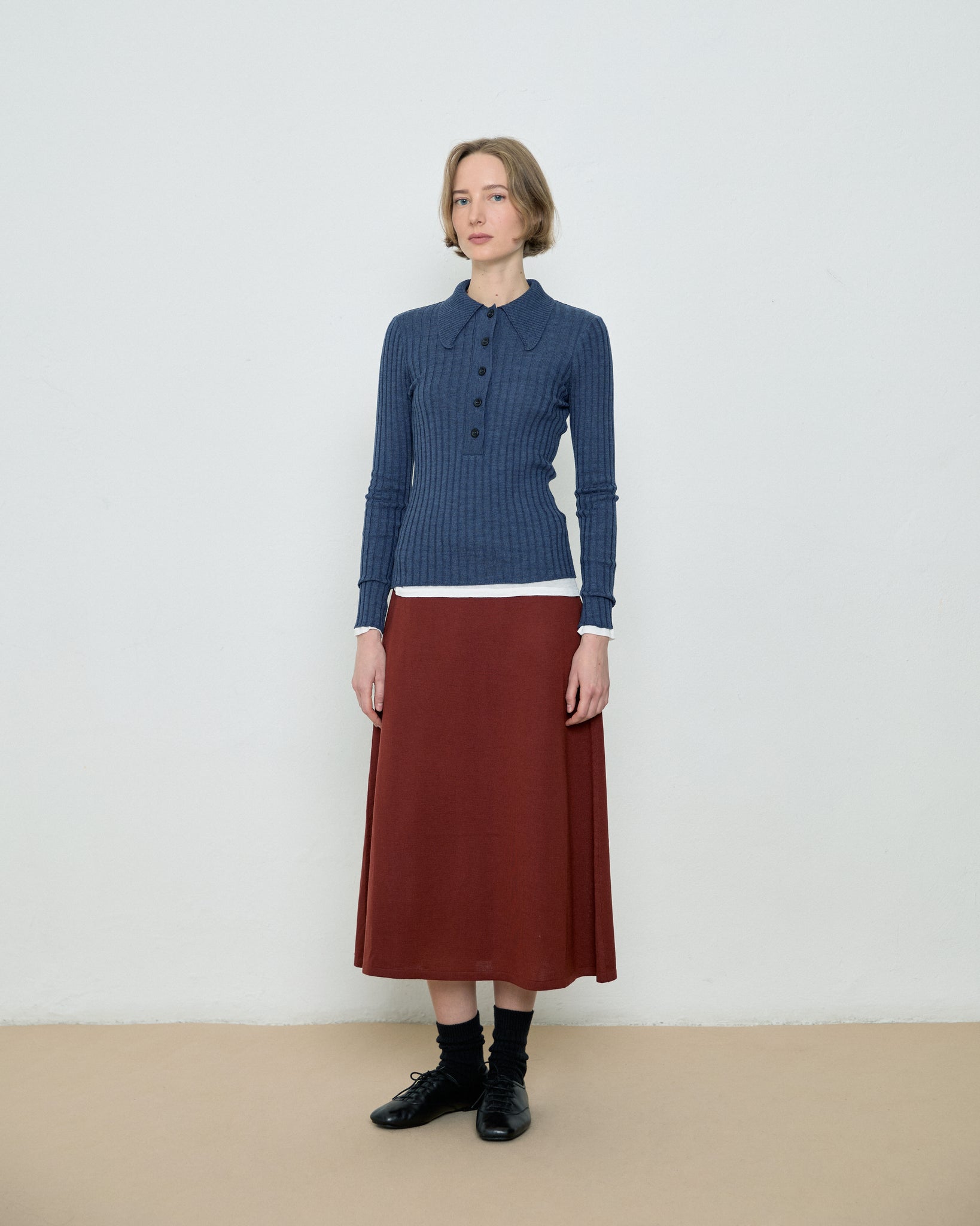 Darja Skirt - Brick