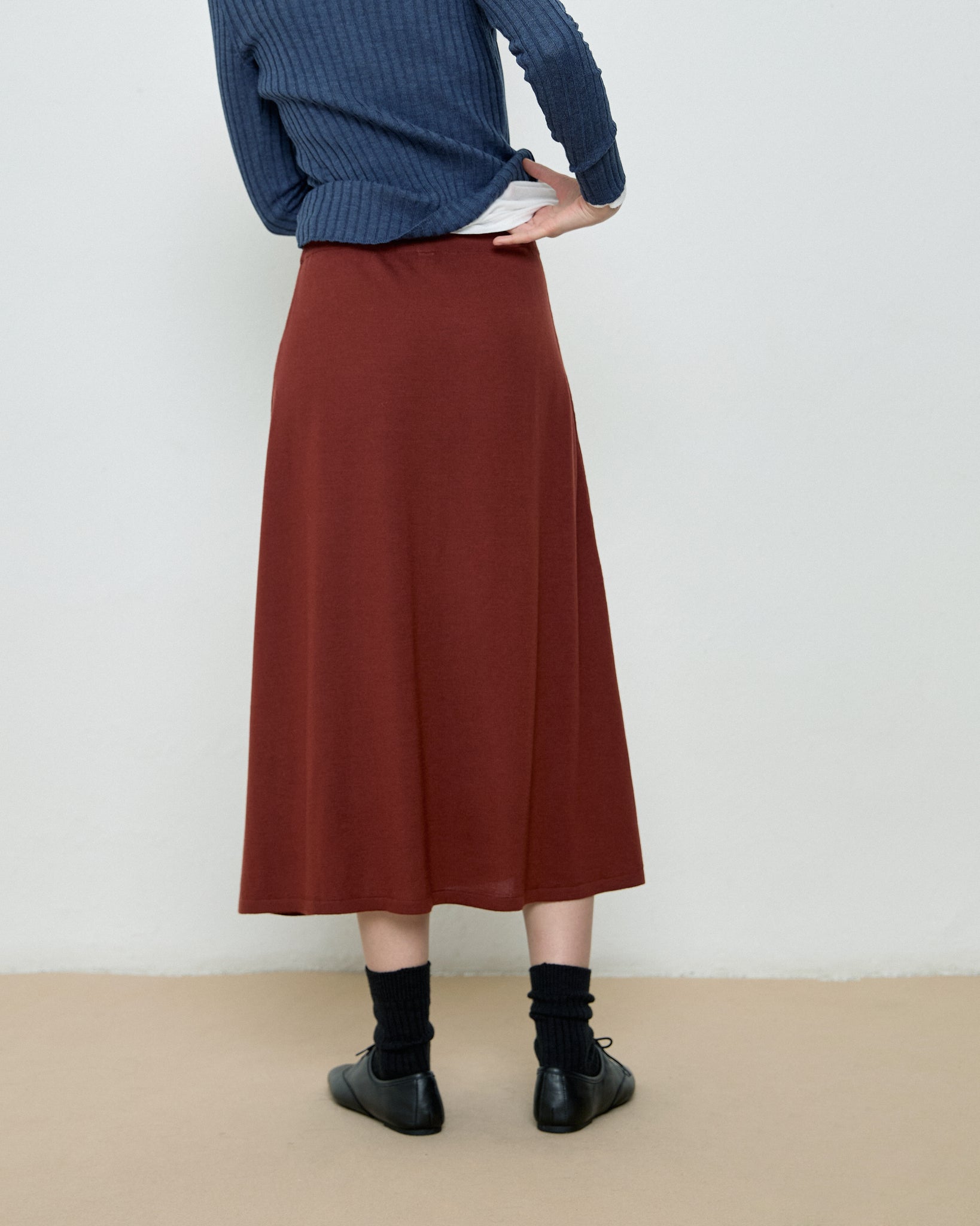 Darja Skirt - Brick