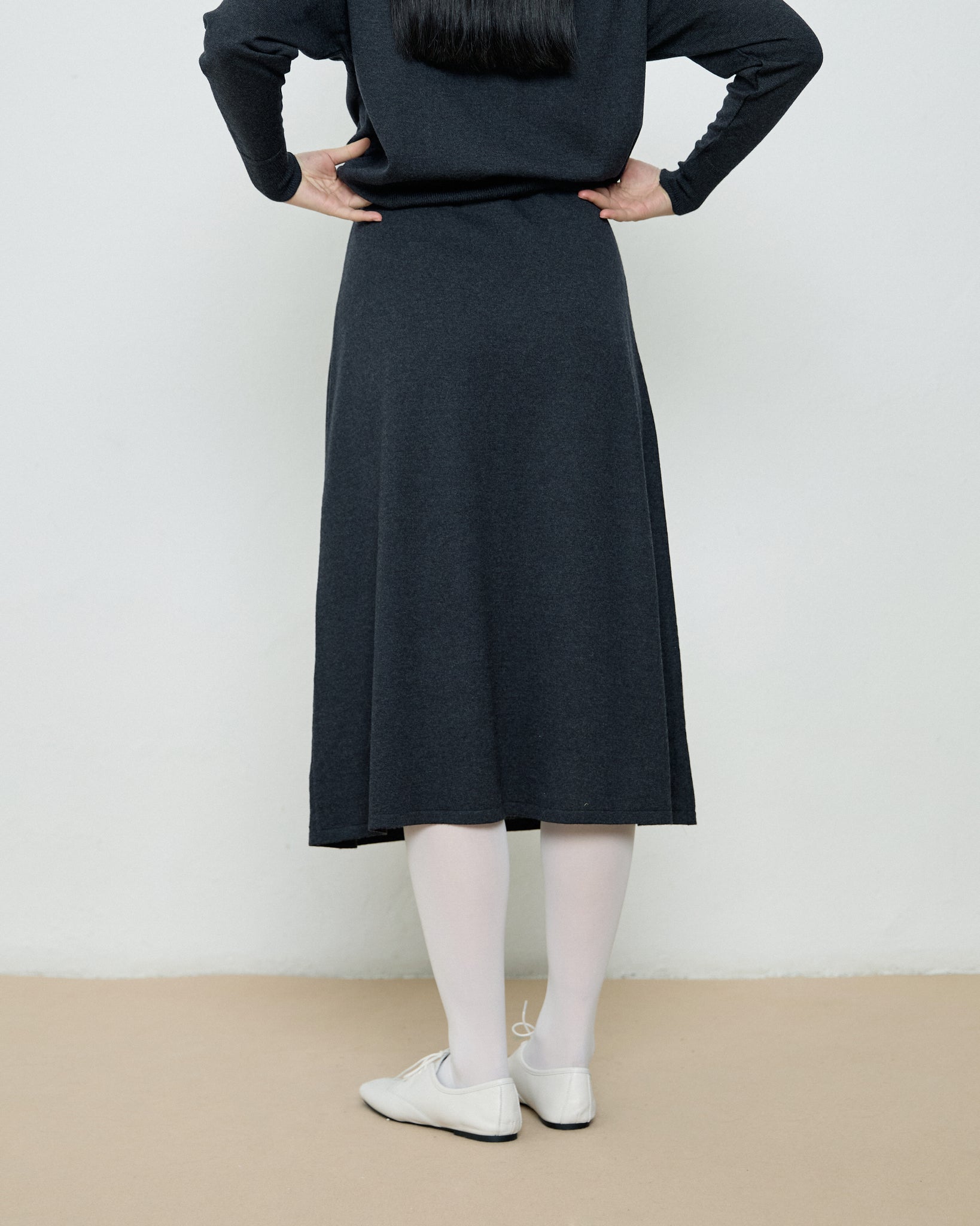 Darja Skirt - Charcoal