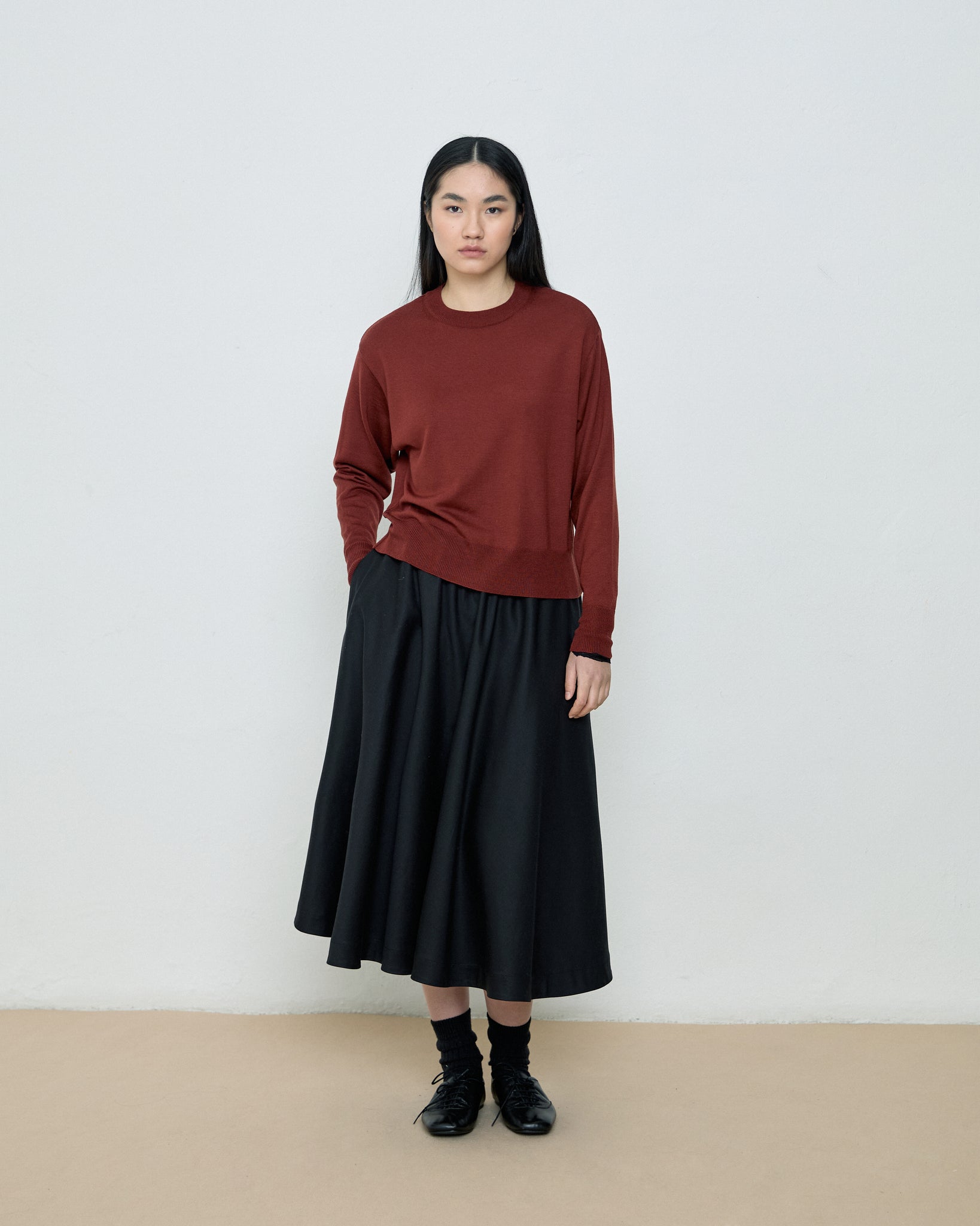 Freya Sweater - Tomato