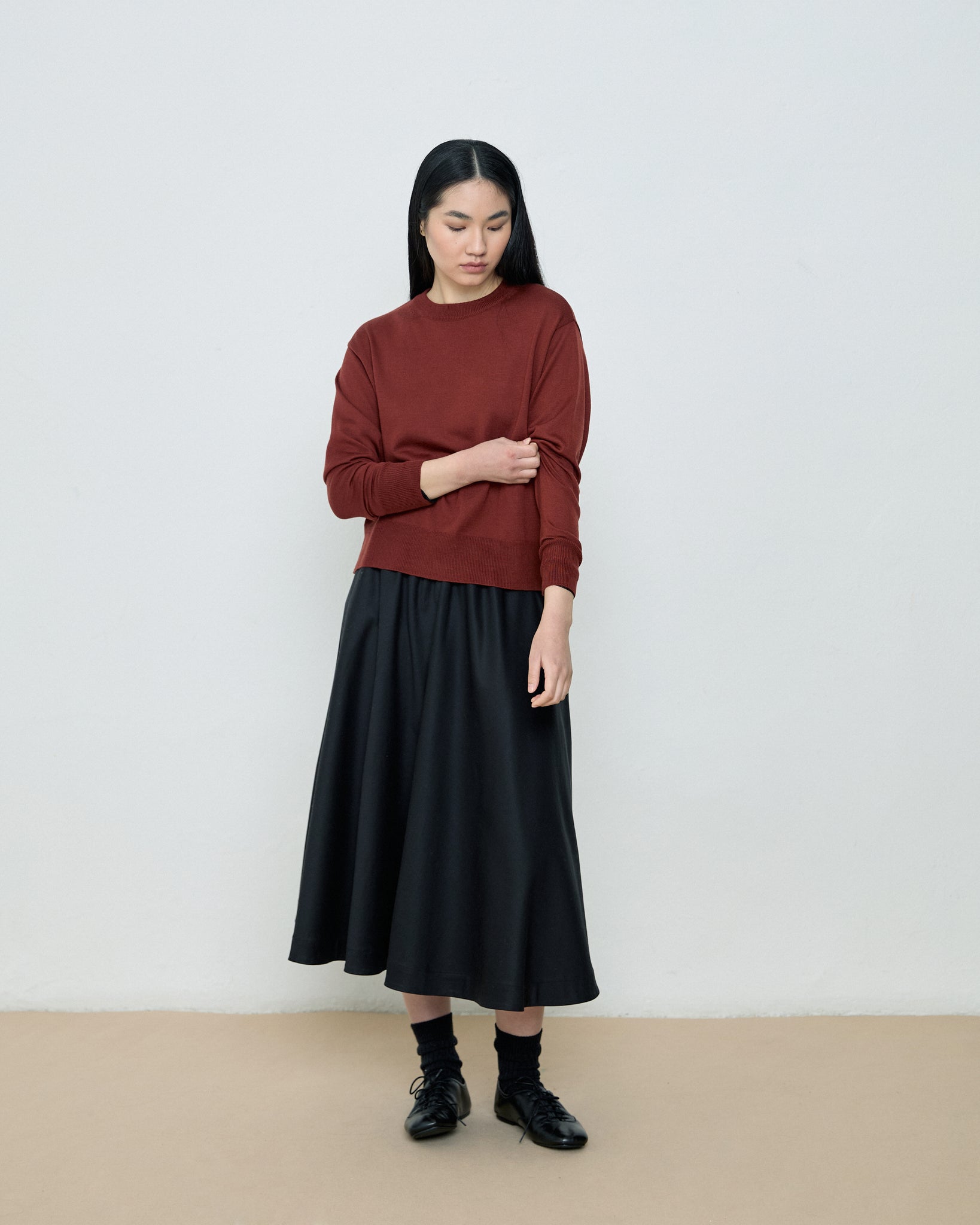 Freya Sweater - Tomato