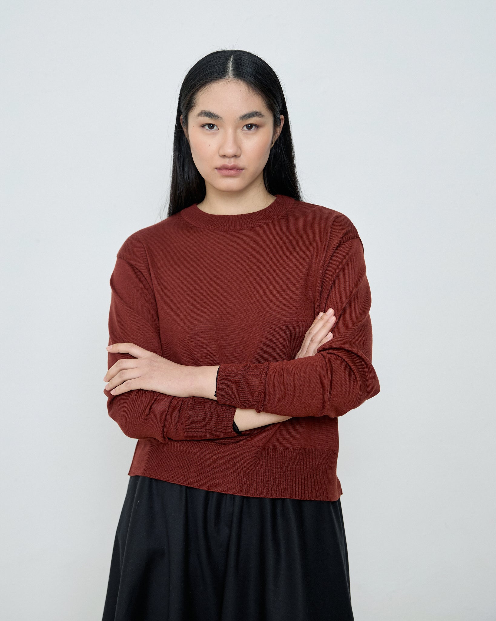 Freya Sweater - Tomato