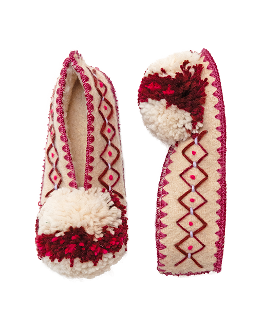 Hausschuh - Kokkino Krasi