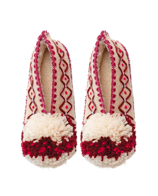 Hausschuh - Kokkino Krasi