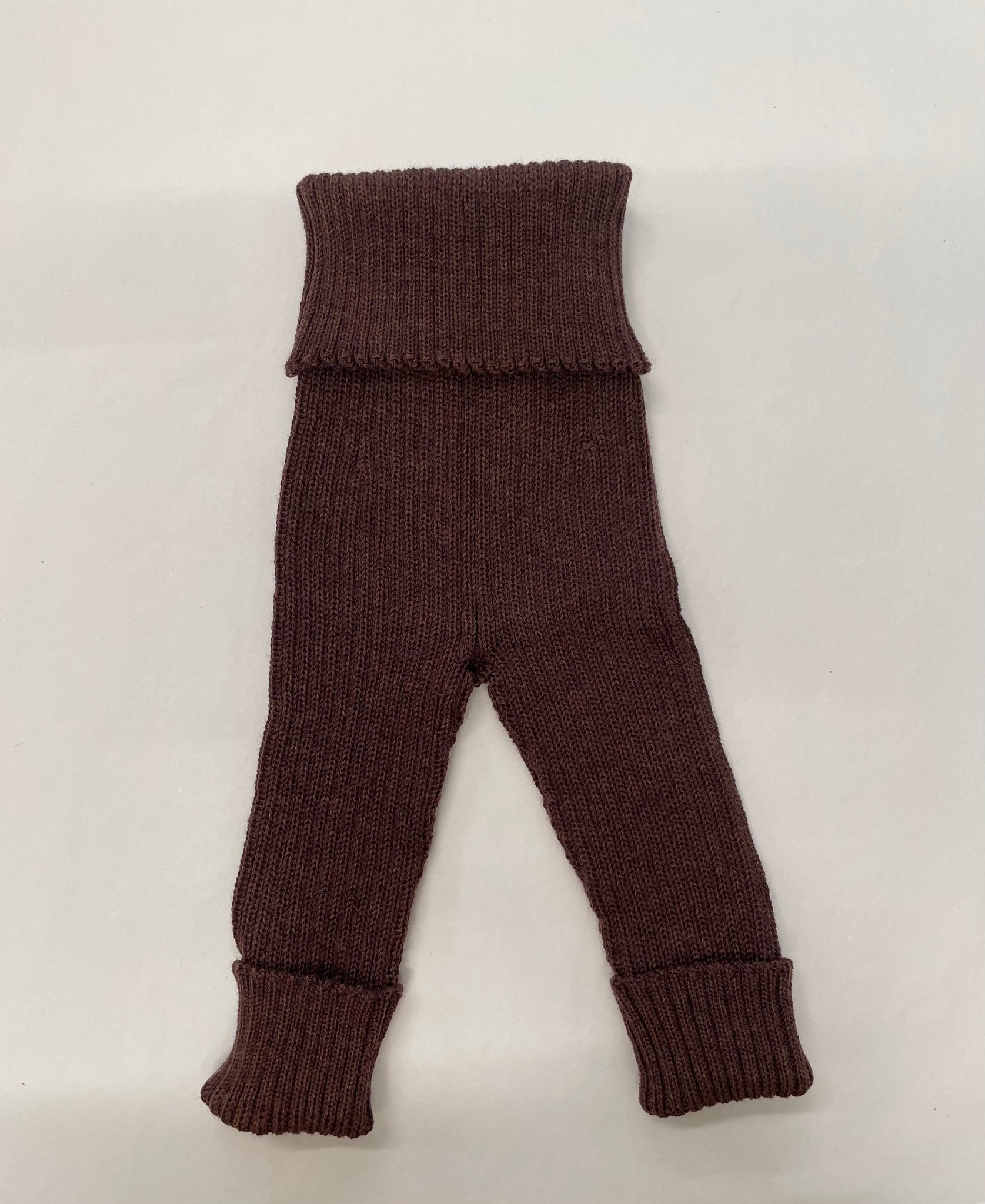 Mitwachsleggings Baby - Braun meliert