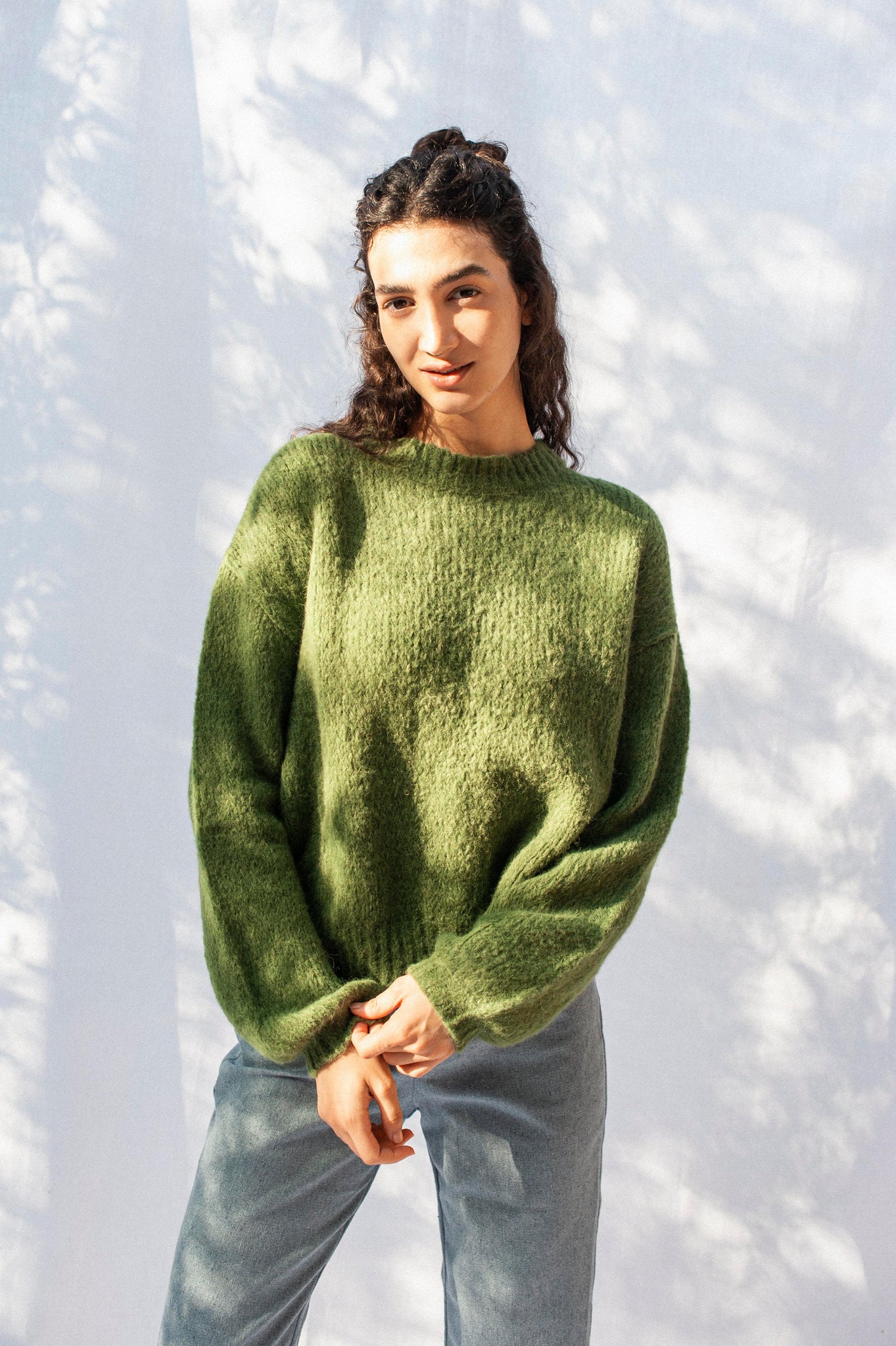 Lora Knit Sweater Spring Green