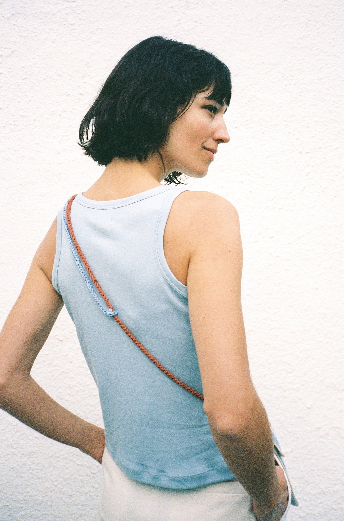 Kaia Tank Top - Ice Blue