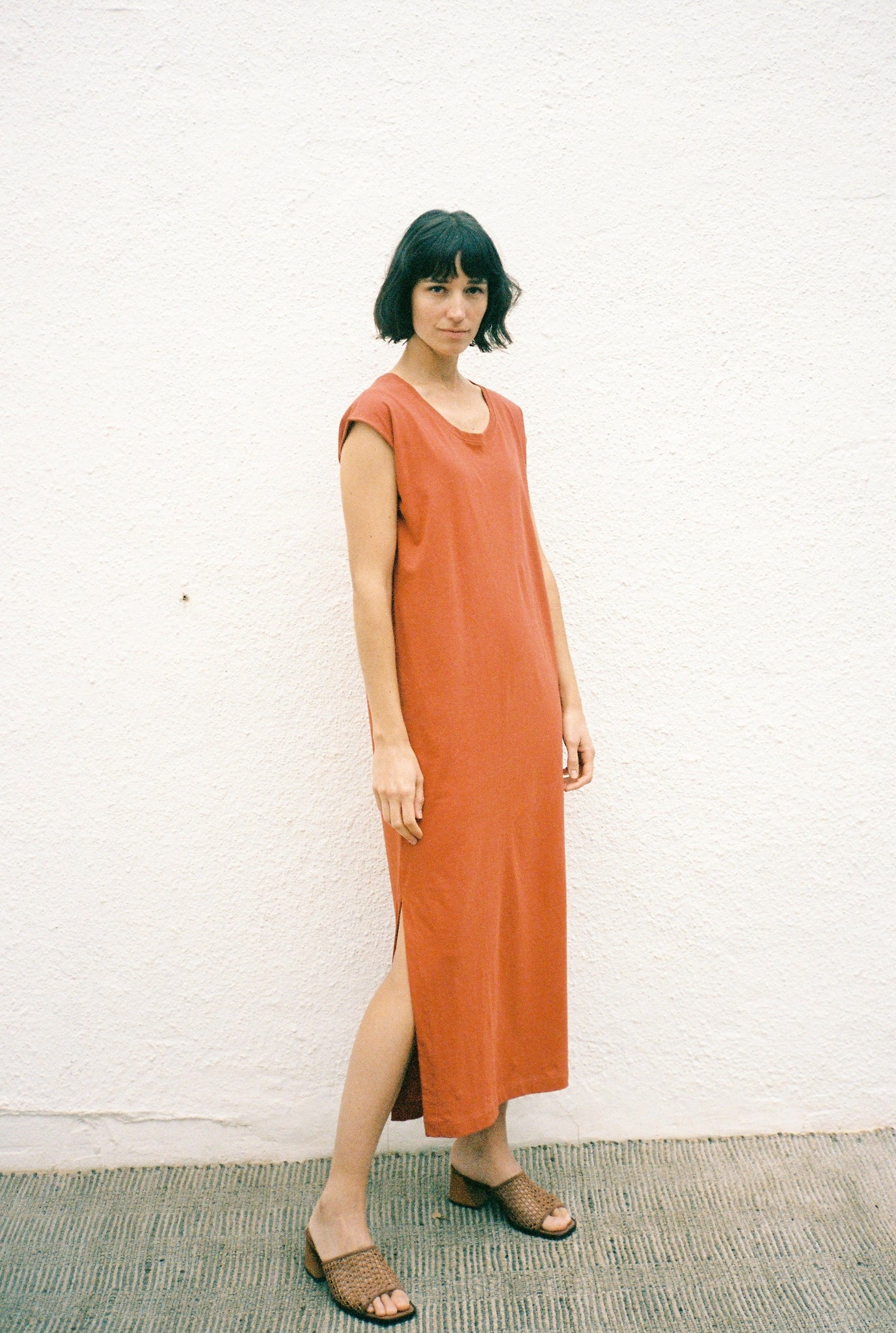 Thea Maxi Dress - Brick