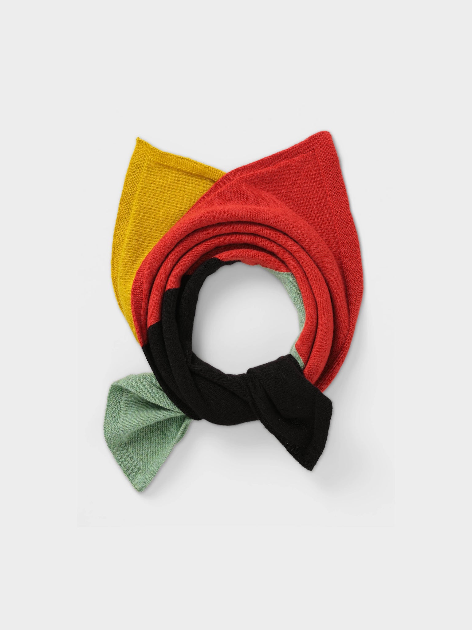 SQUARE NECKERCHIEF - Turmeric & Red Dulse