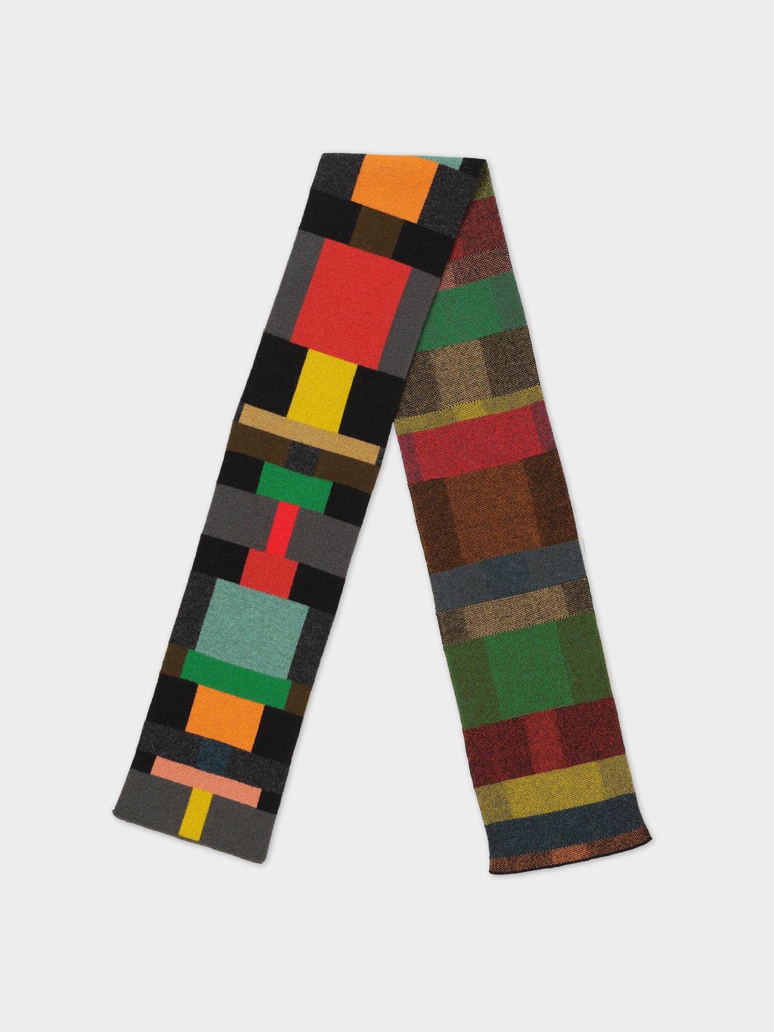 SMALL COLOURBLOCK COLUMN SCARF- Multicolour