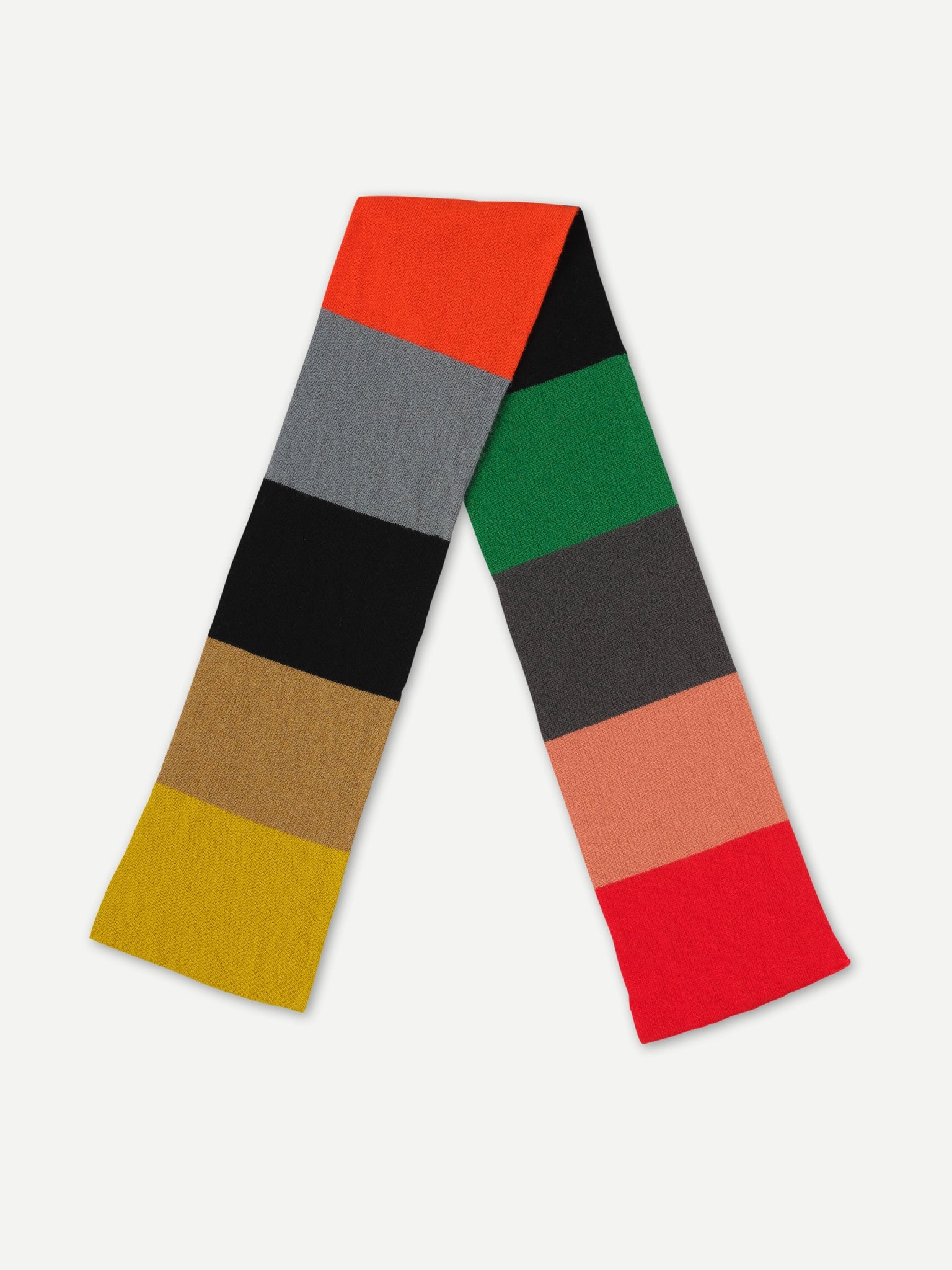 SMALL COLOURBLOCK SCARF - MULTICOLOUR