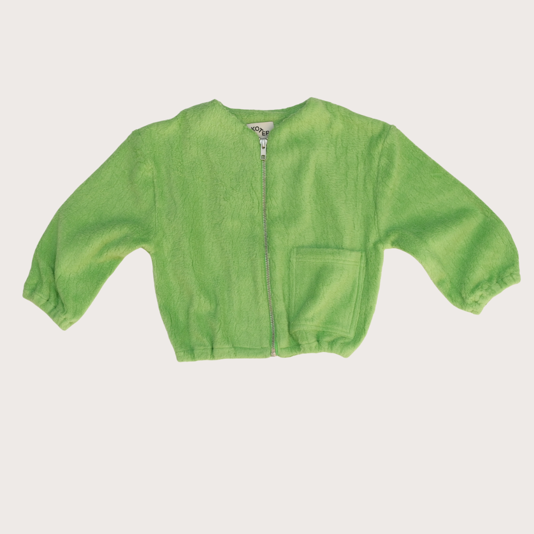 Koa Liner Jacket Teddy Acid Green