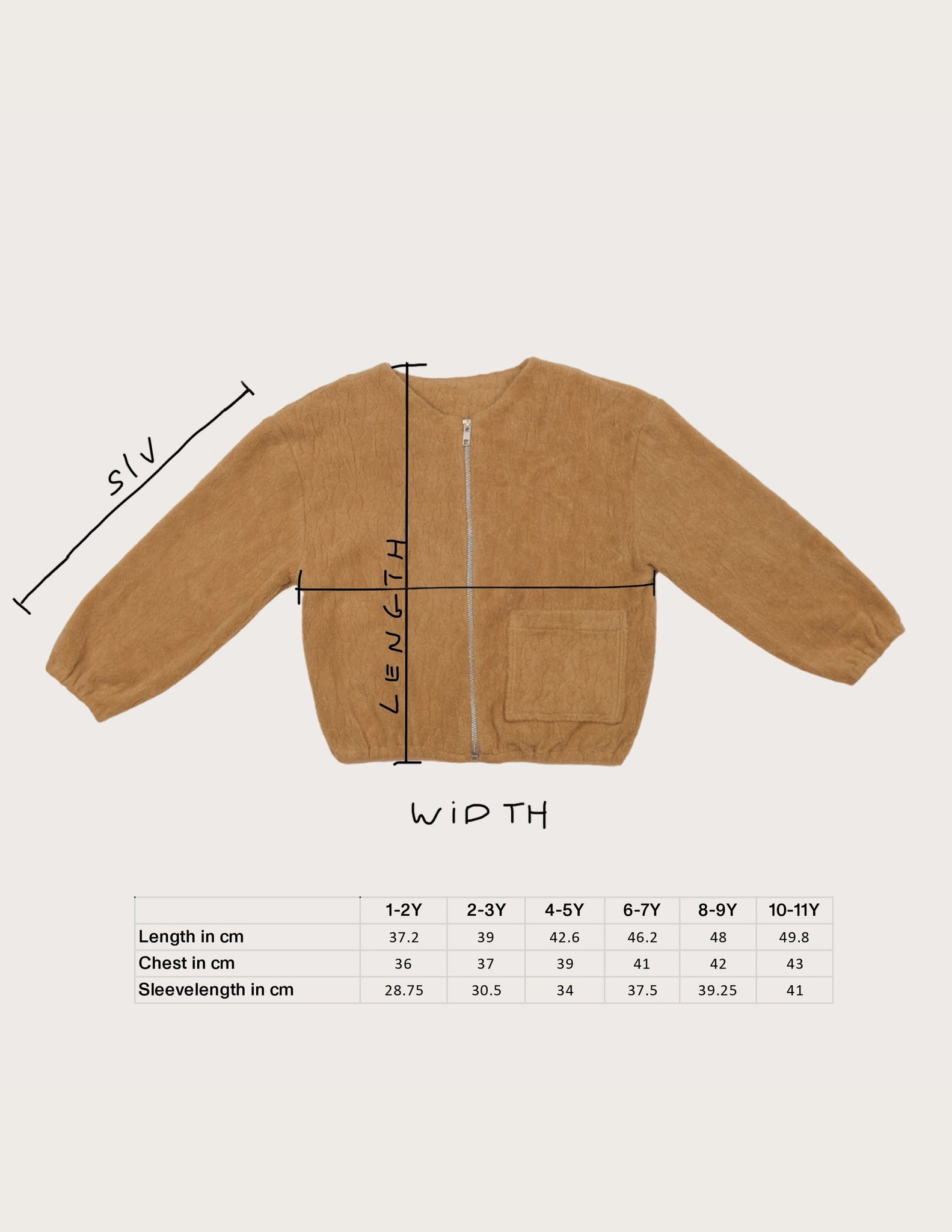 Koa Liner Jacket Teddy Beige