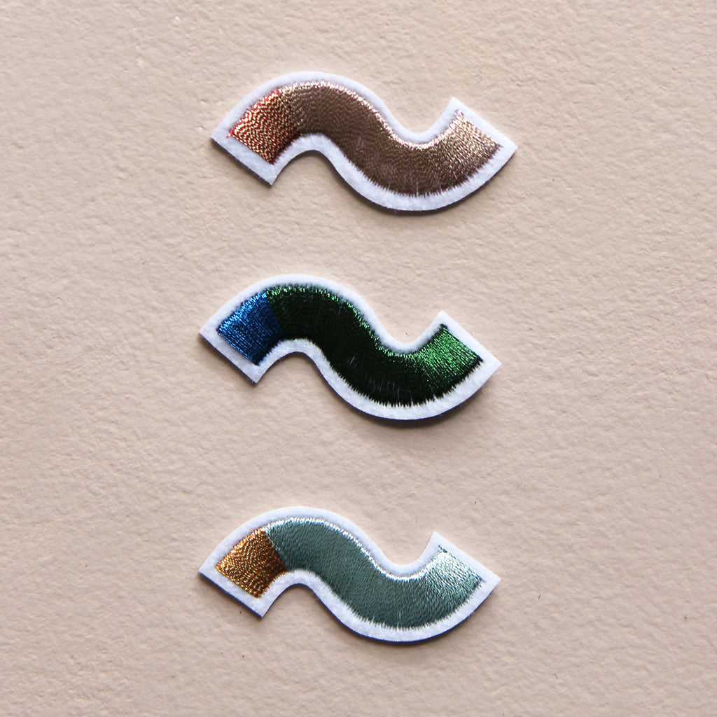 Wave Gewobener Patch