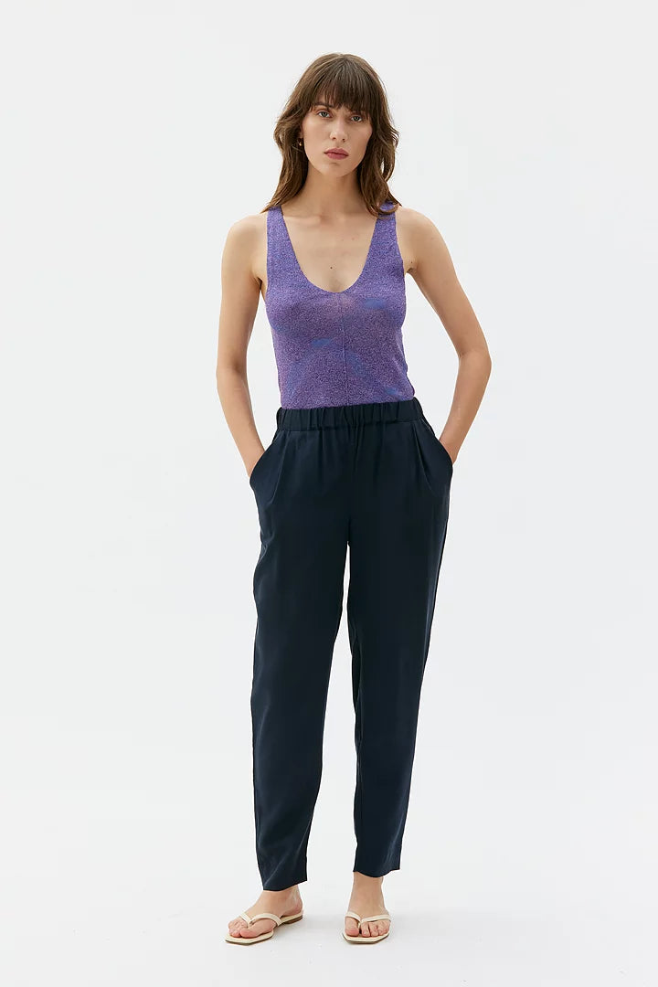 Jira tencel trousers - navy