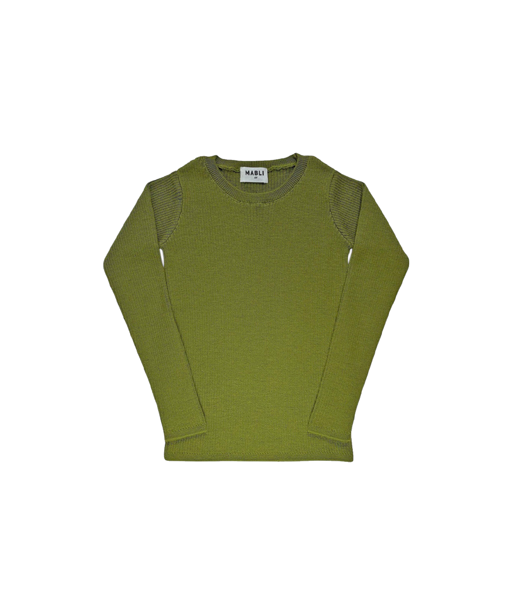 Sylfaen Skinny Rib - Lichen