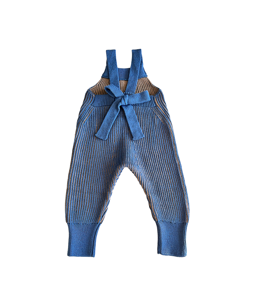 Tirion Dungarees Azurite Blue Pecan