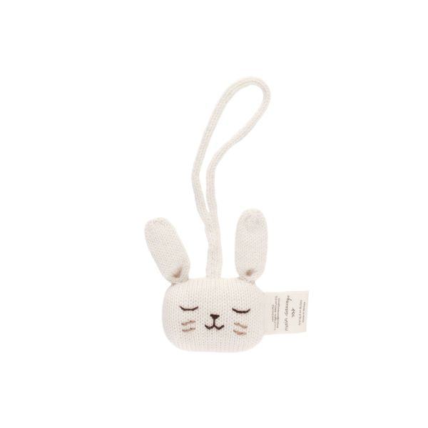 Baby Rattle Toy Bunny Ecru