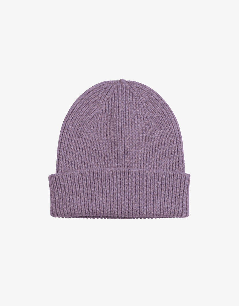 Merino Wool Beanie - Purple Haze