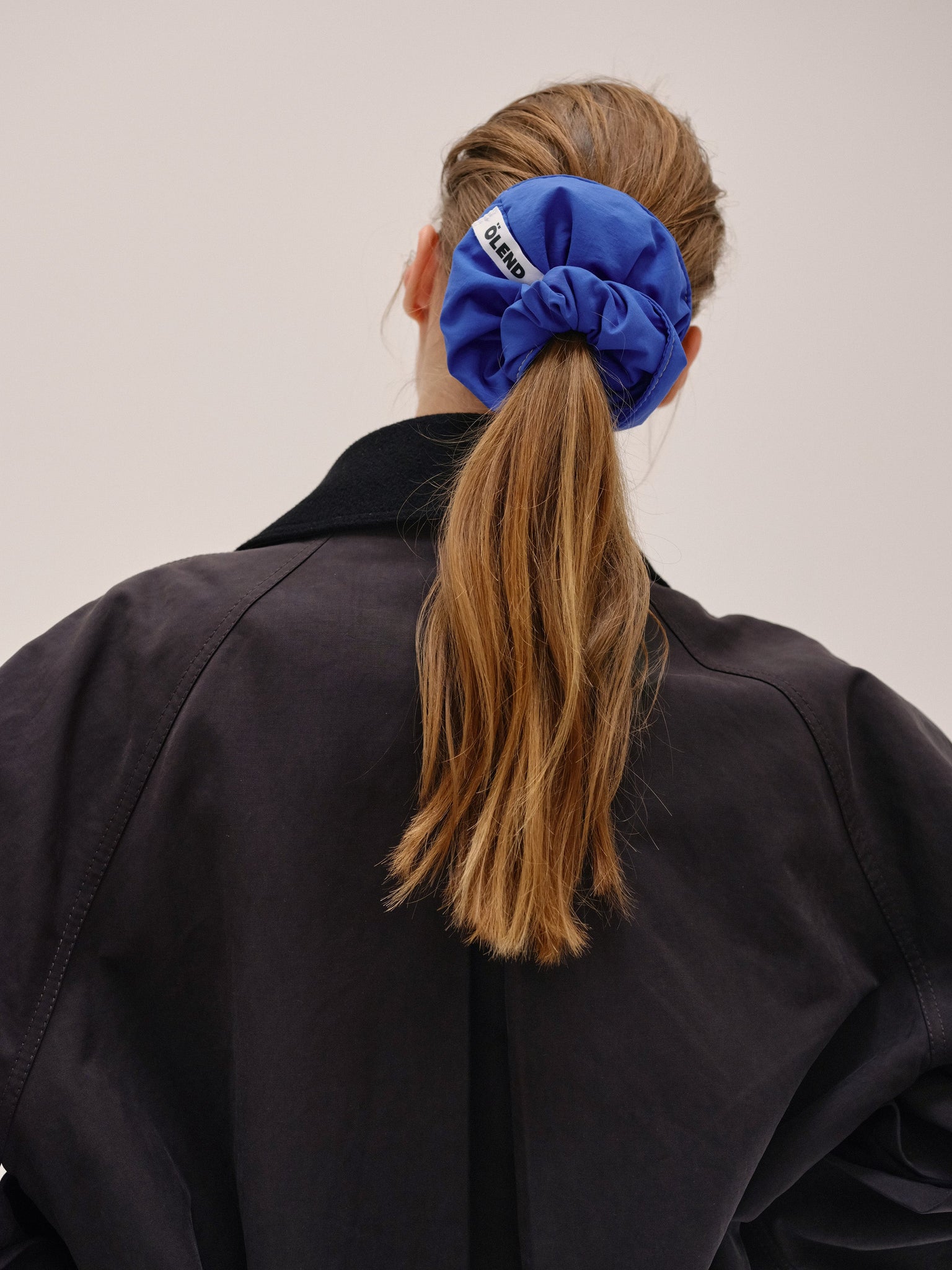 Padded Scrunchy - Cobalt Blue