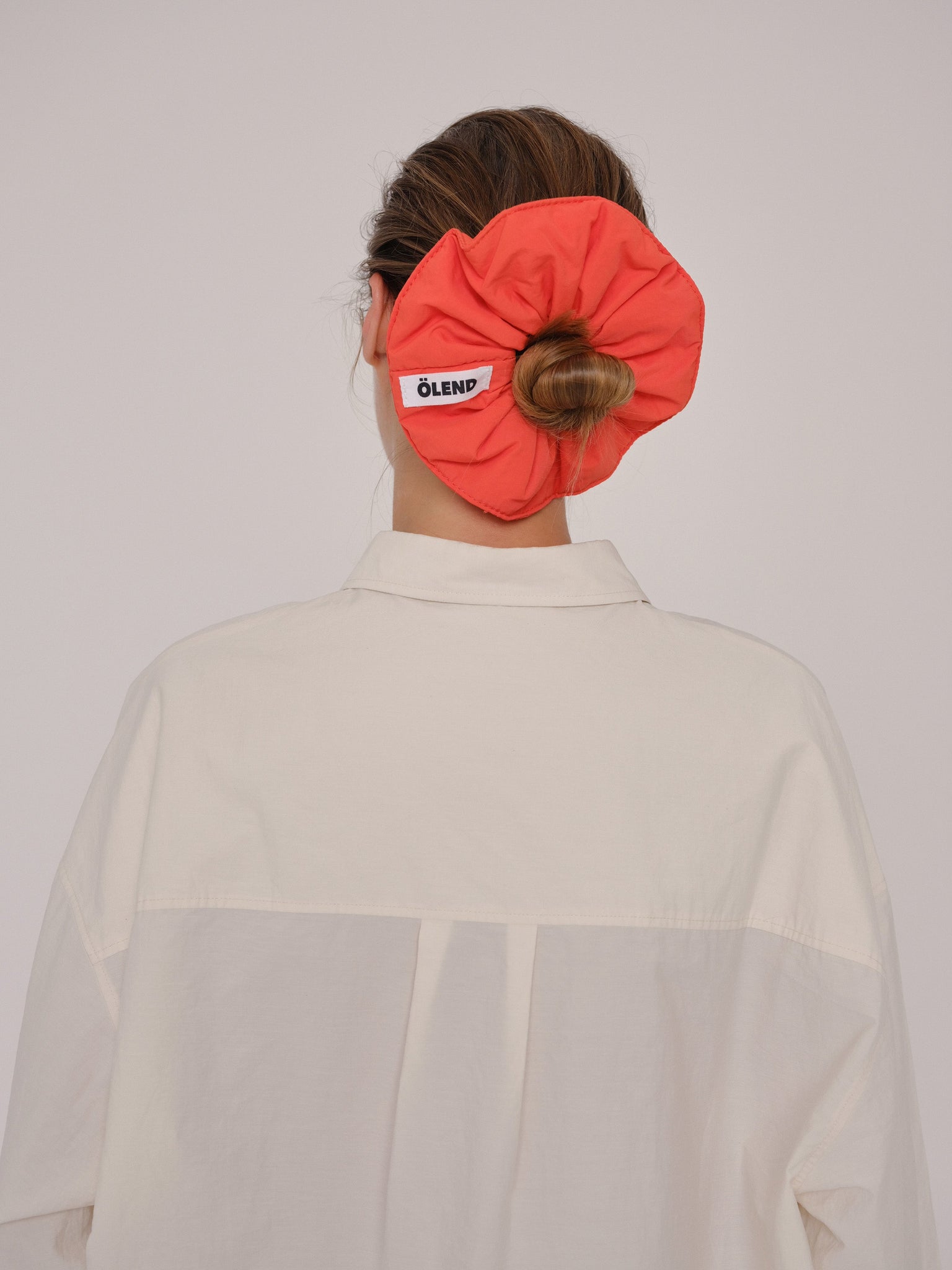 Padded Scrunchy - Coral