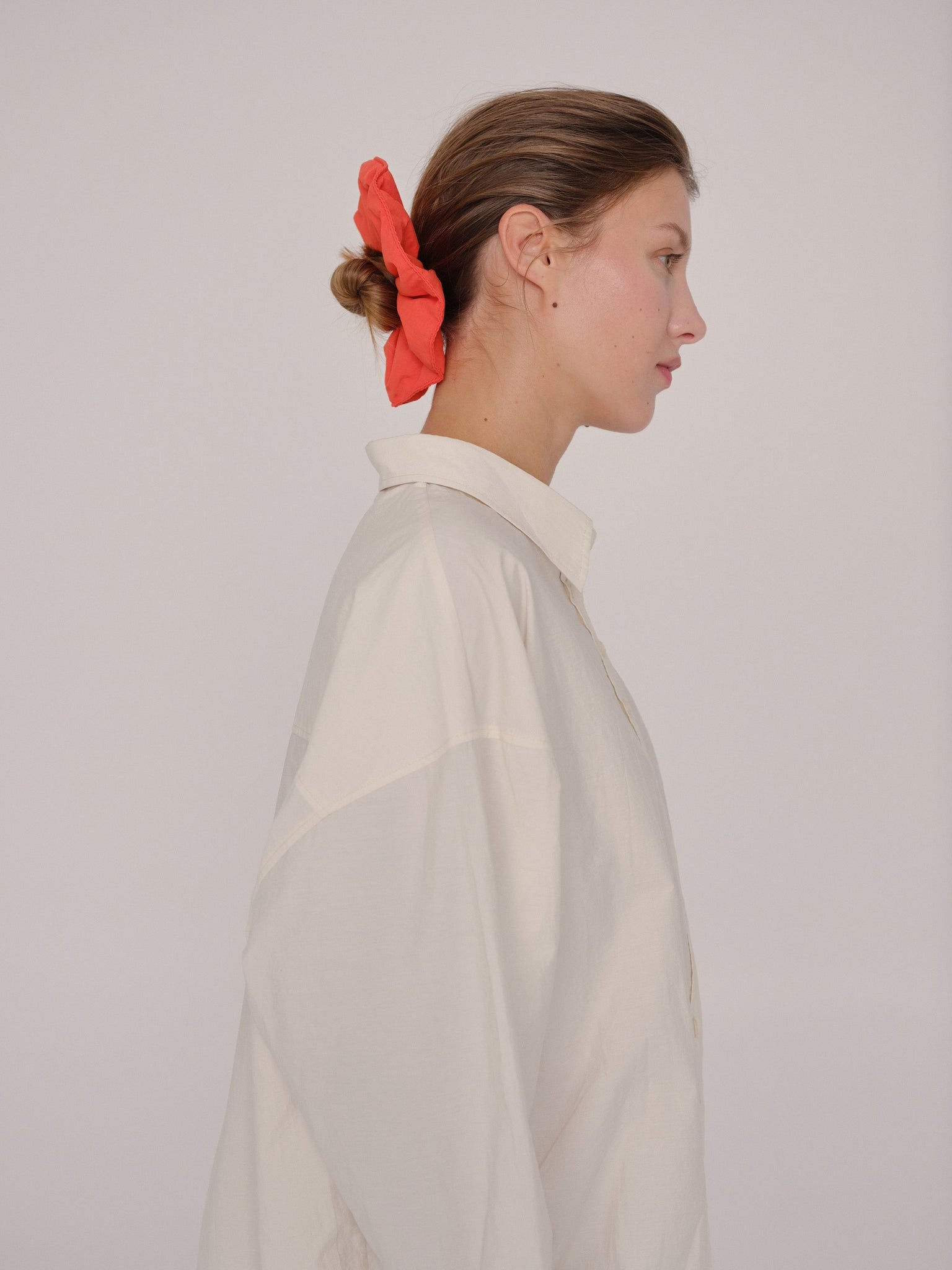 Padded Scrunchy - Coral