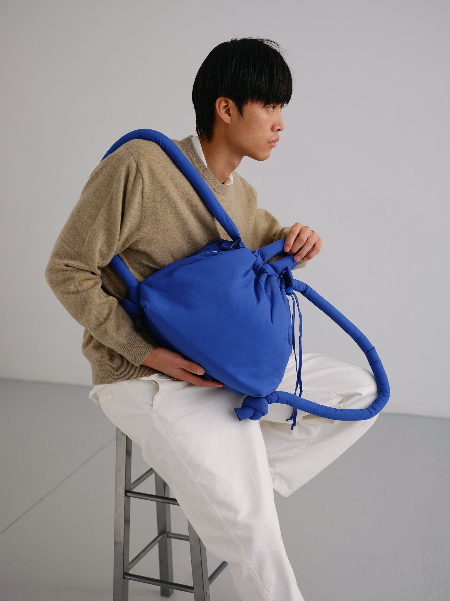 ONA SOFT BAG - cabalt blue