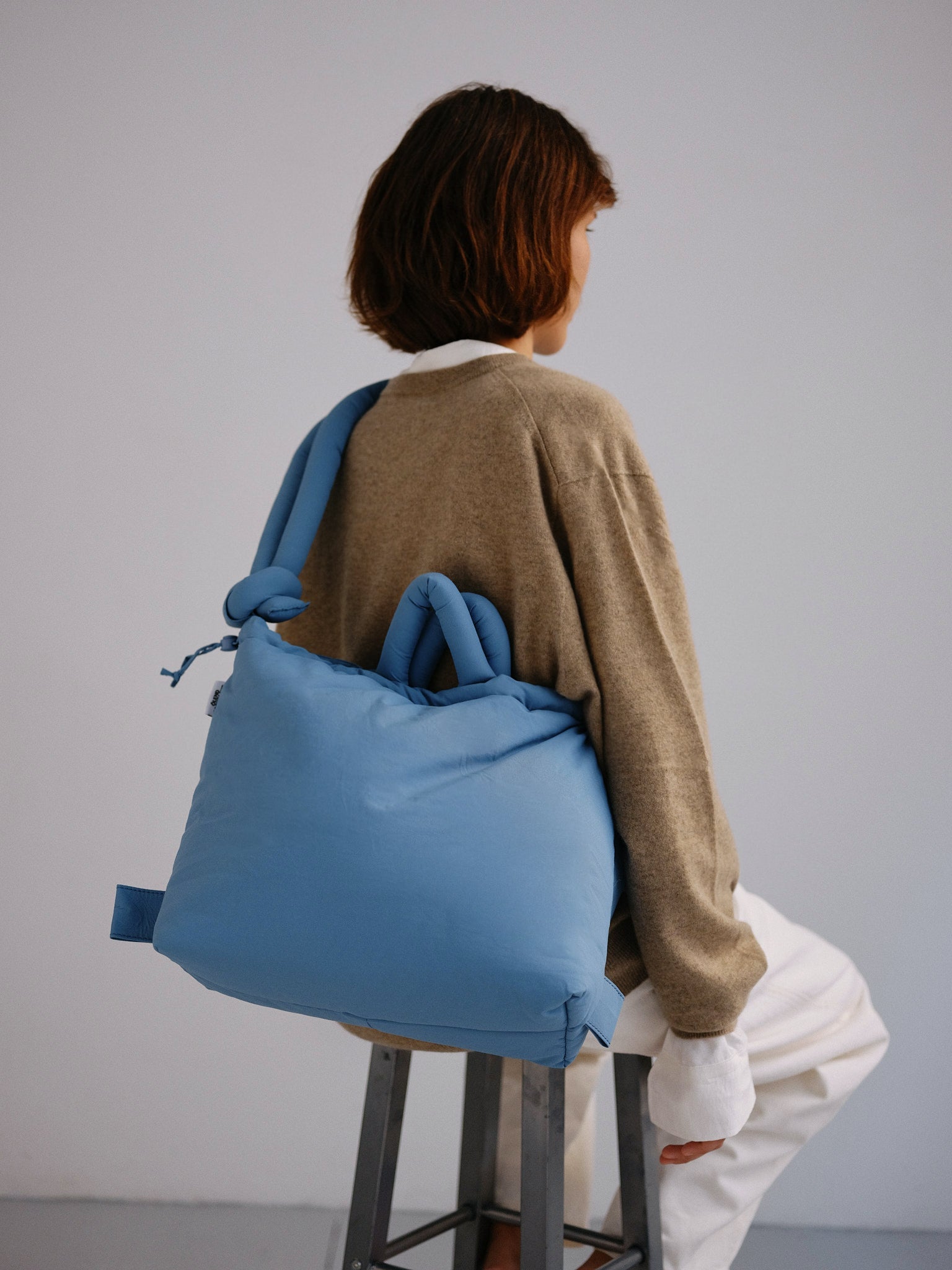 ONA SOFT BAG - light blue