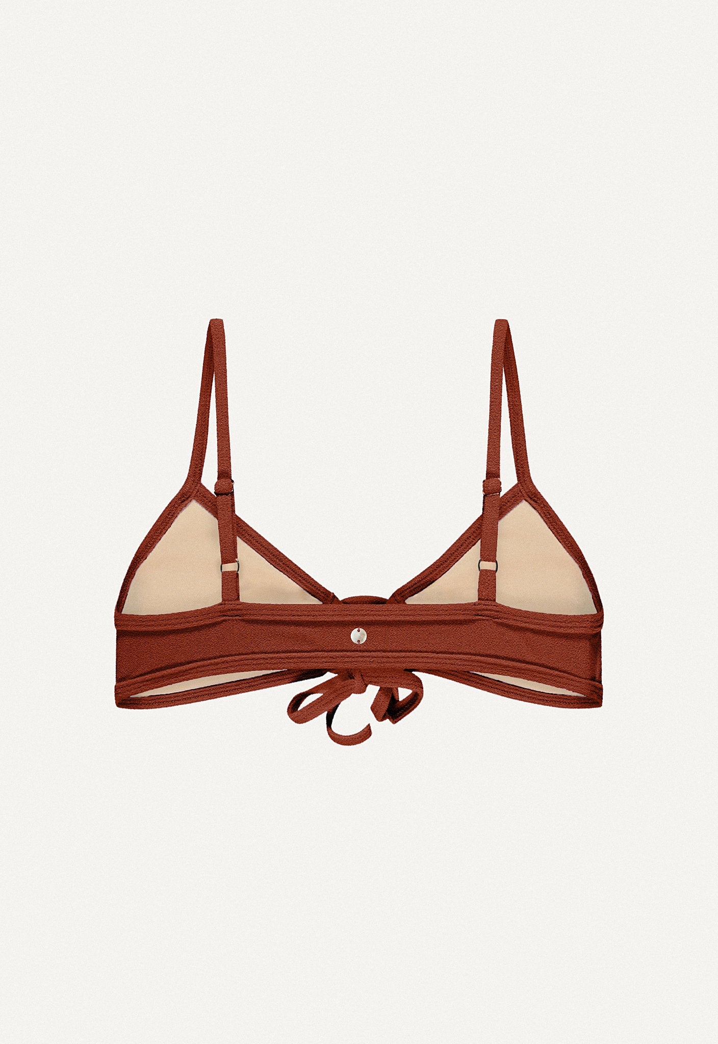 Joran Bikini Oberteil - Terracotta Terry