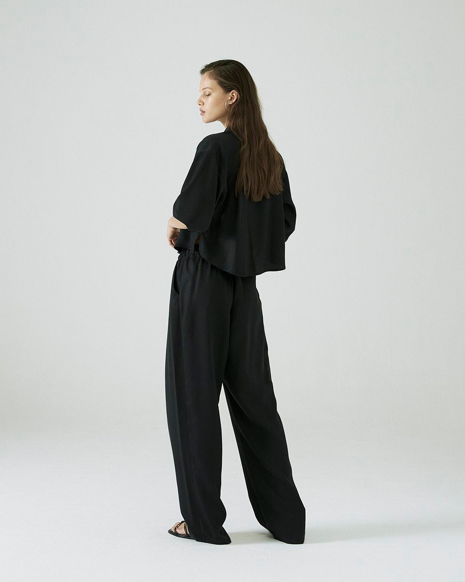 Perry Tencel Trousers - Black