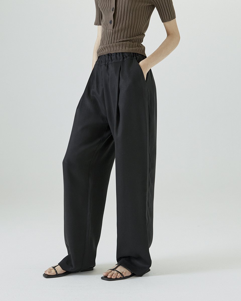 Perry Tencel Trousers - Black
