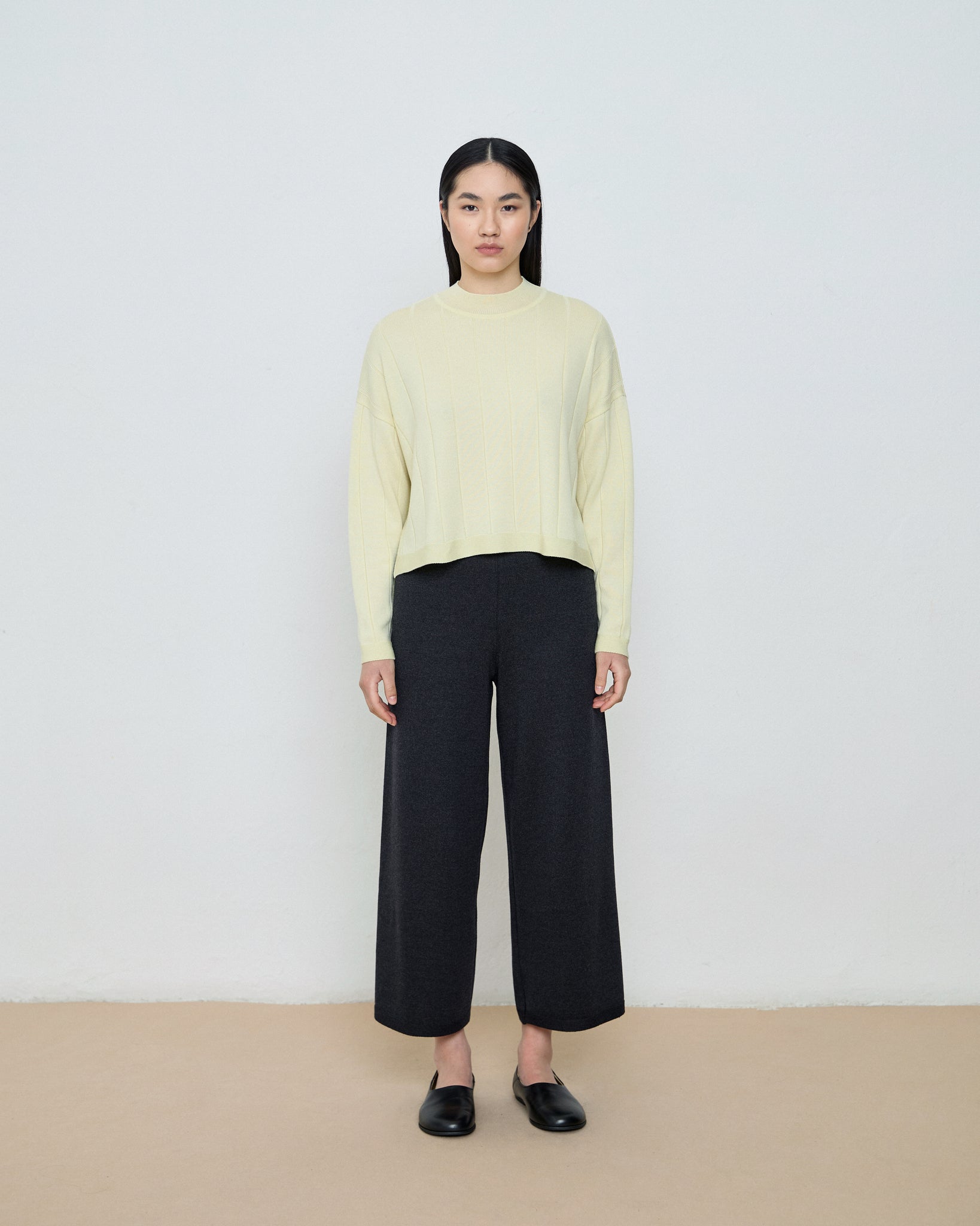 Porter Trousers - Charcoal / Brick
