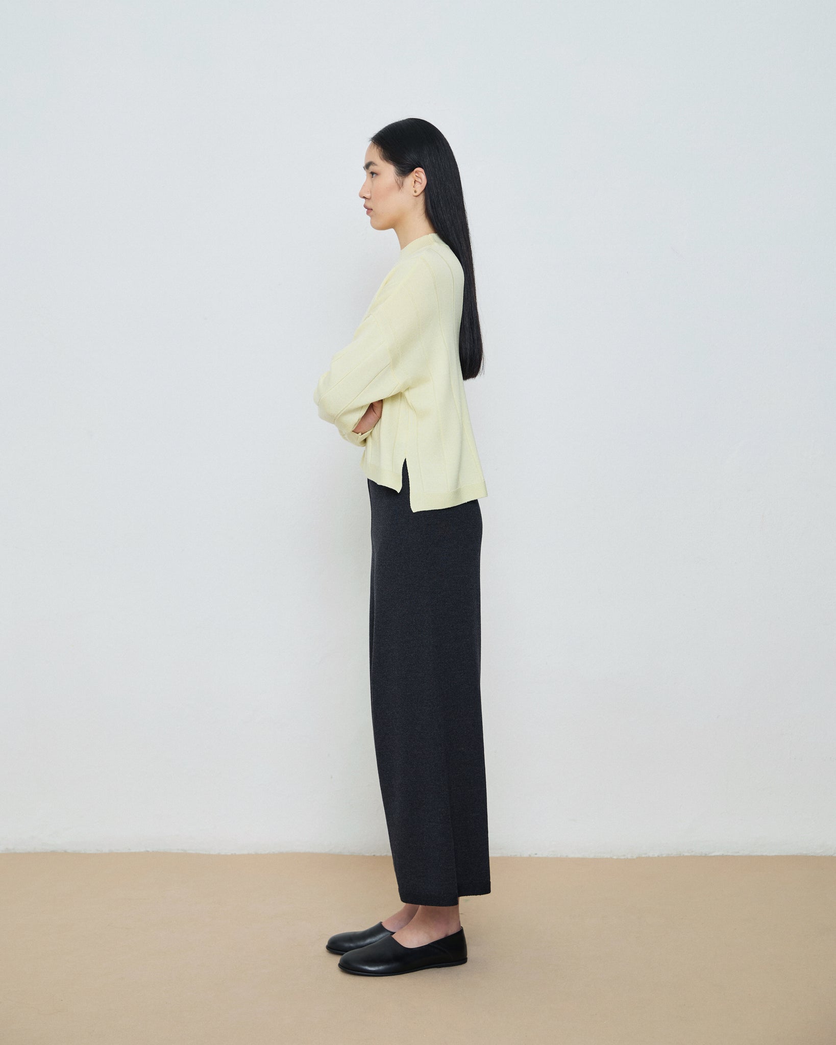 Porter Trousers - Charcoal / Brick