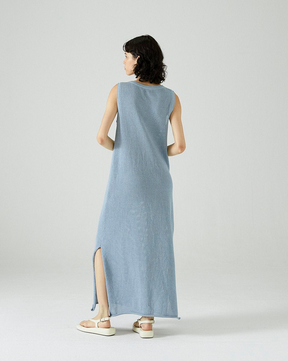 Rina Dress - Motteled Ice