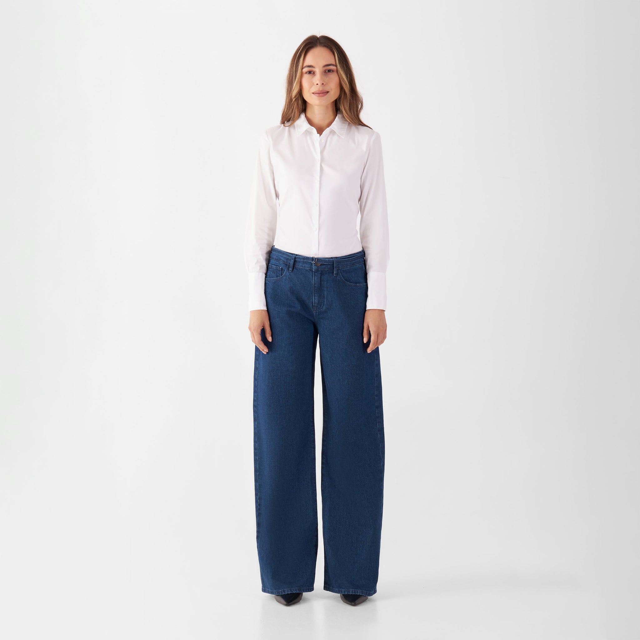 SUNNY Wide Leg - Dark Blue