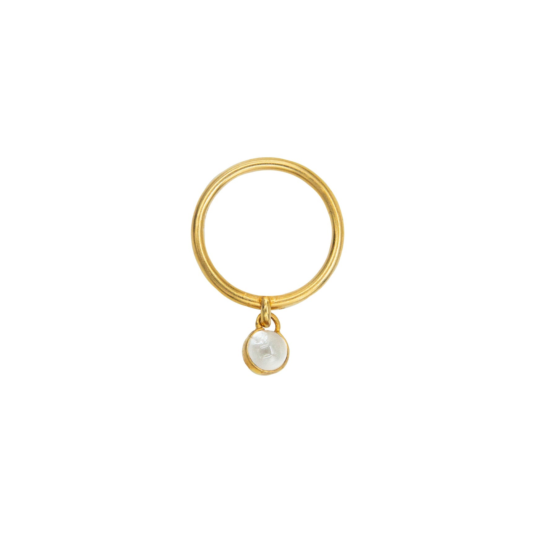 Small Drop Ring - Gold