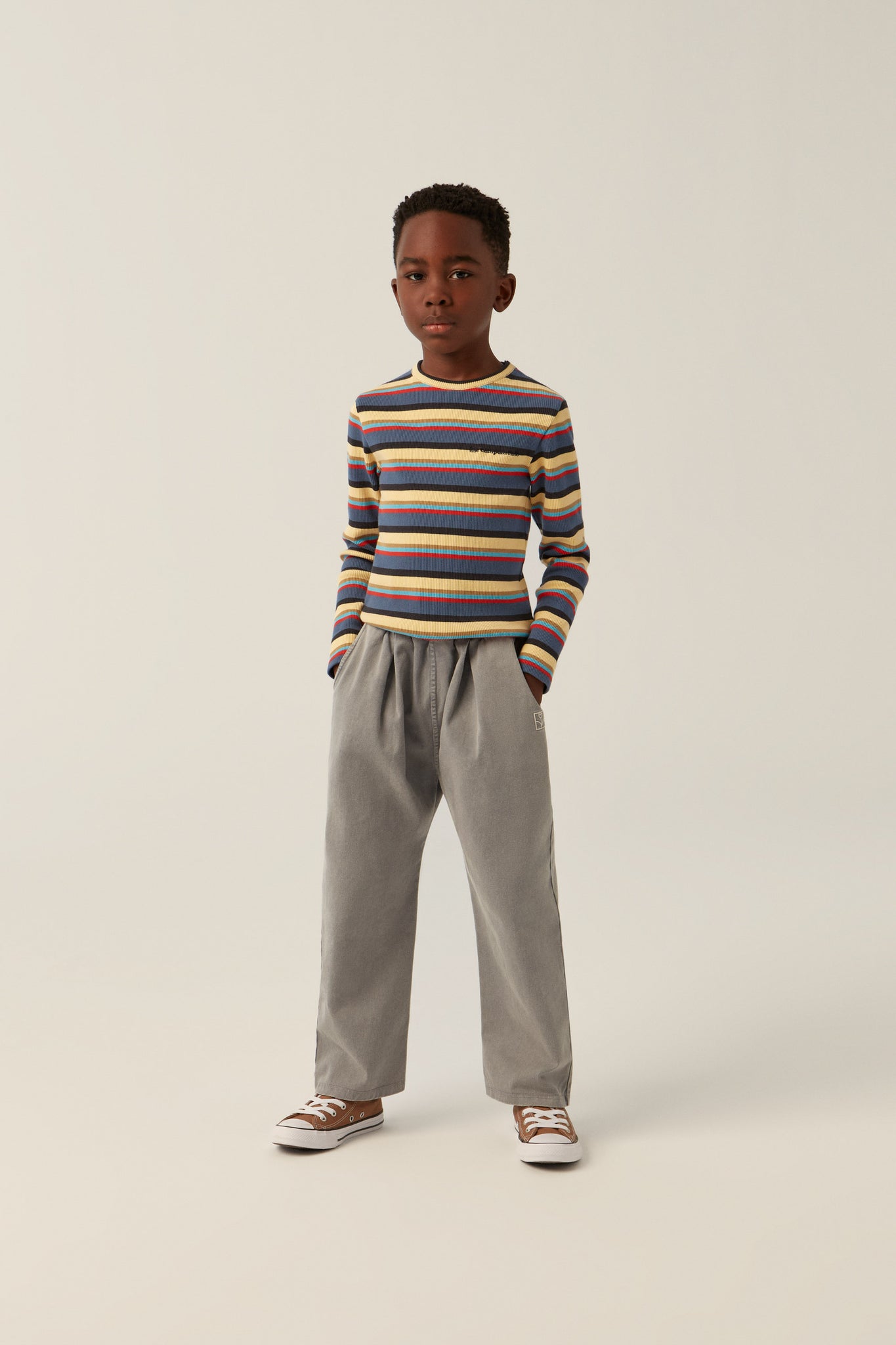 Stripes Longsleeve T-Shirt - Multicolor