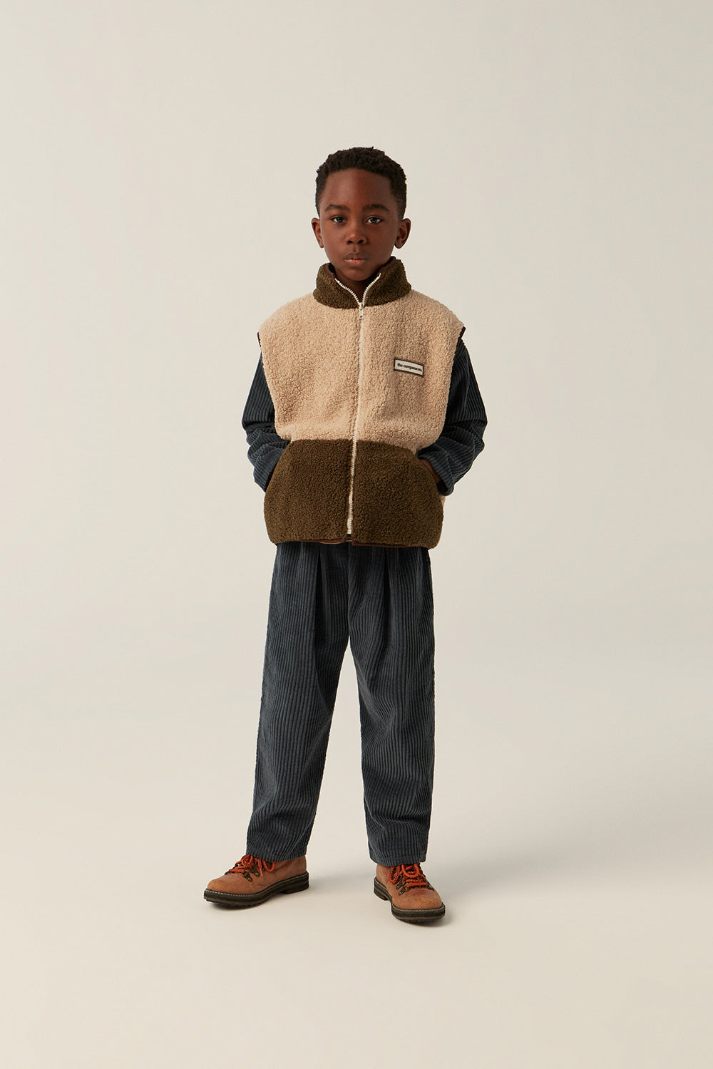Corduroy Trousers - Grey