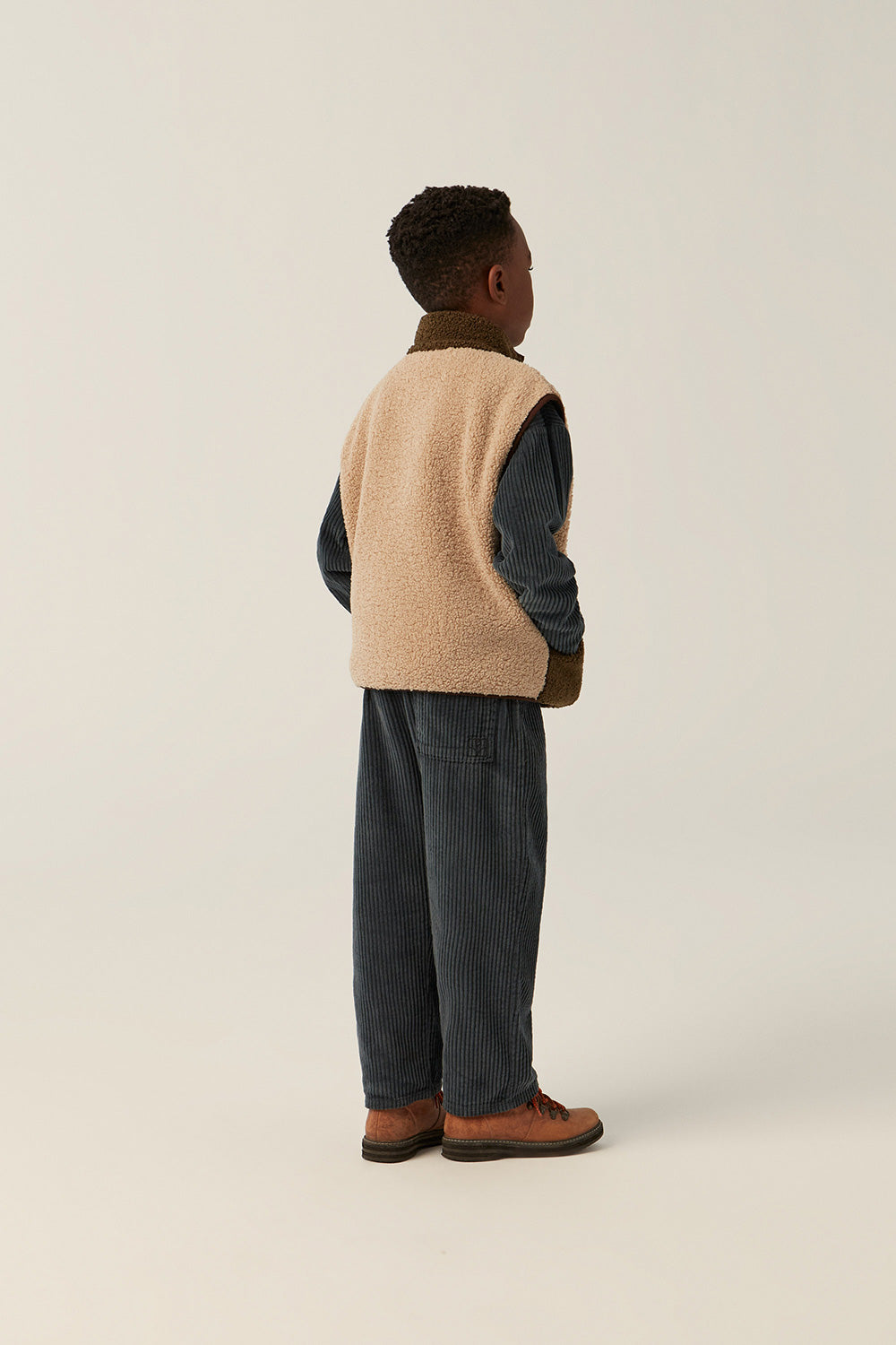 Corduroy Trousers - Grey