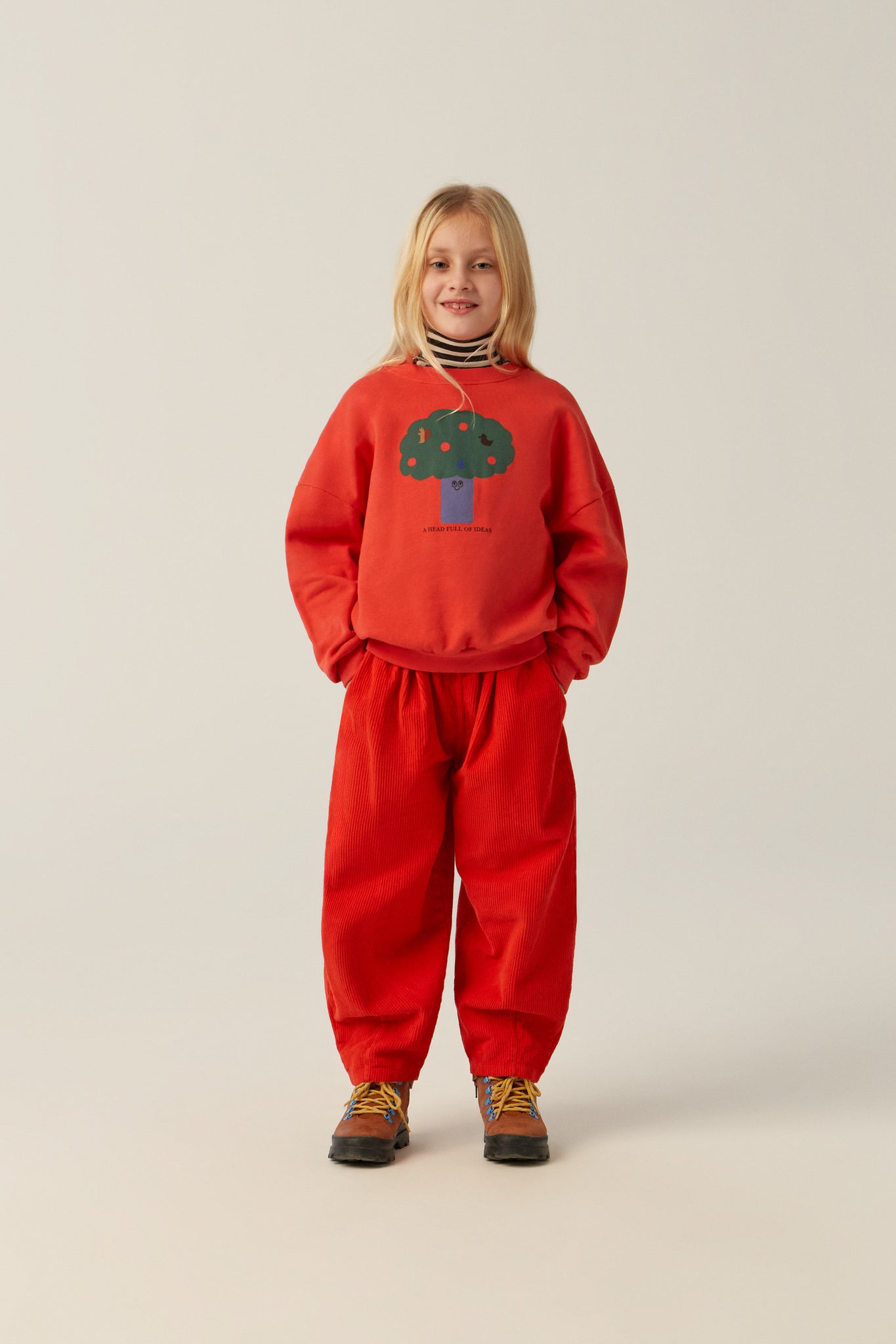 Corduroy Trousers - Red