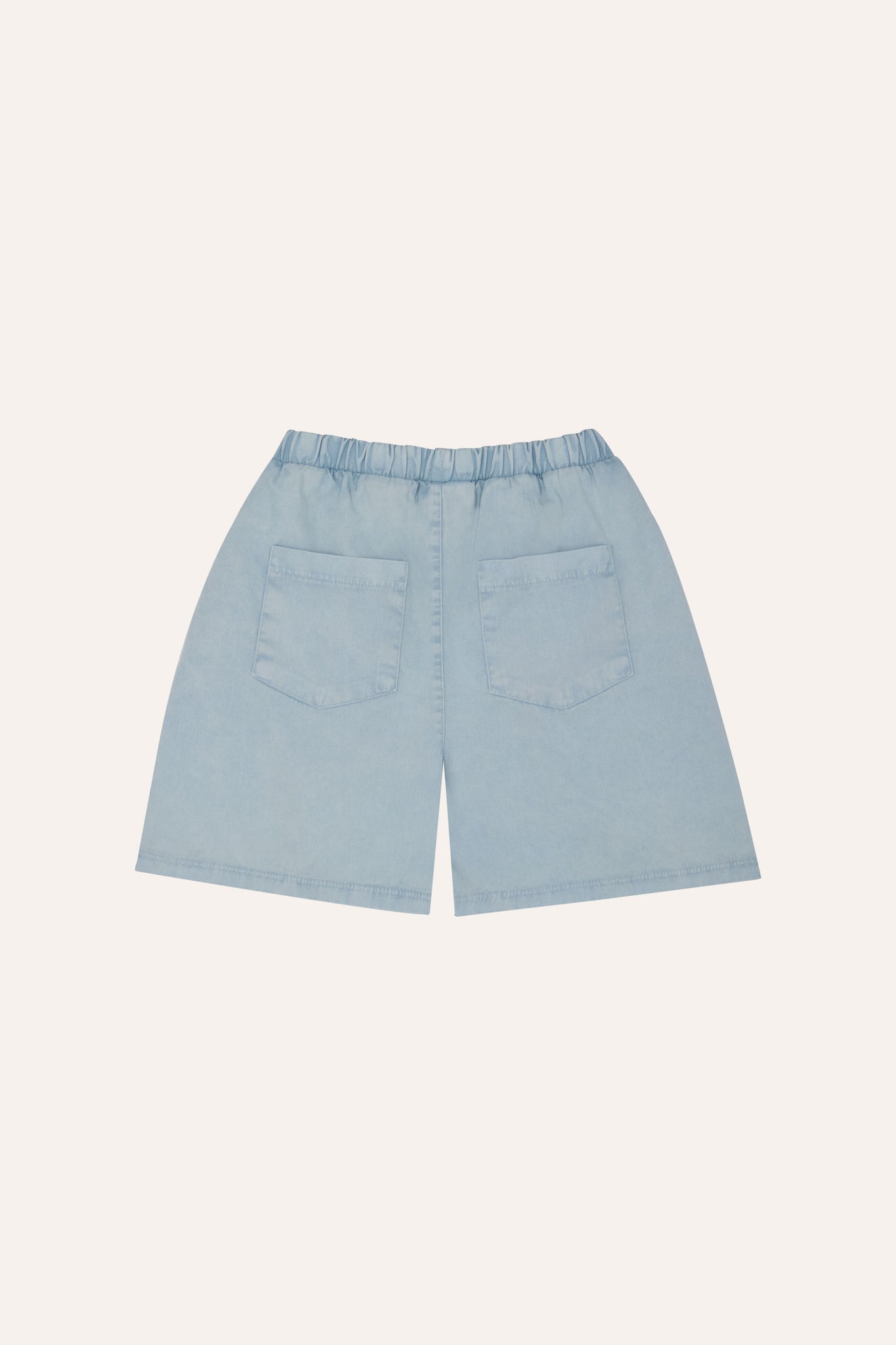 Light Blue Denim Kids Shorts