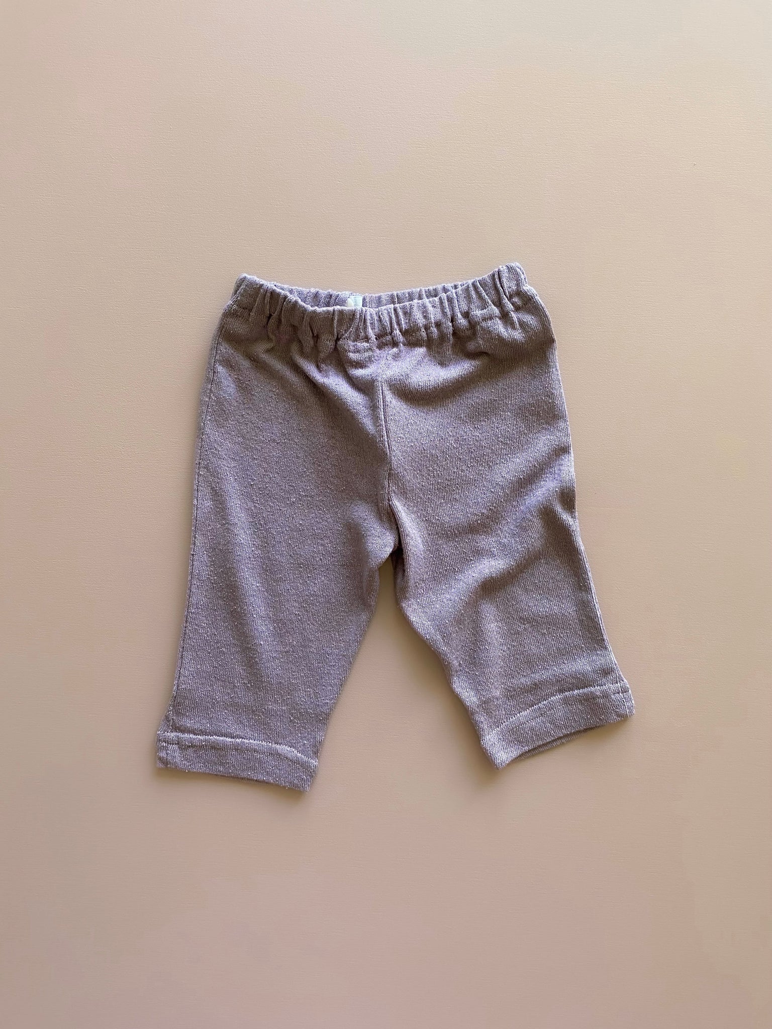 Loose Fit Trousers - Baby - Bourette Silk - Mauve