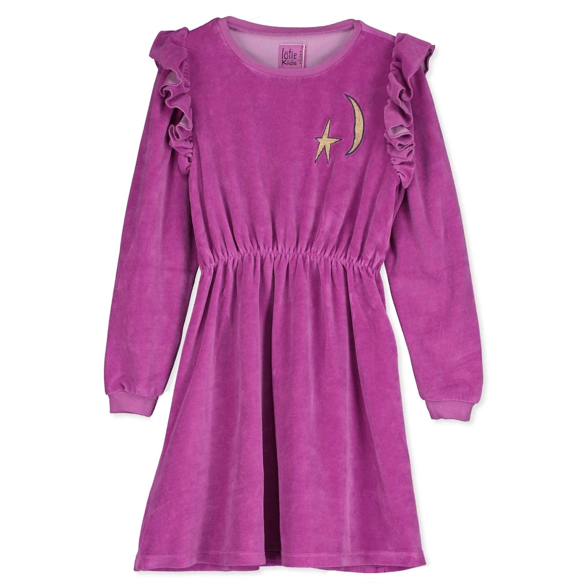 Moon & Star Velvet Orchid Dress